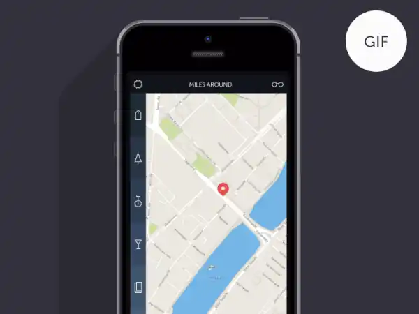 Map application prototype